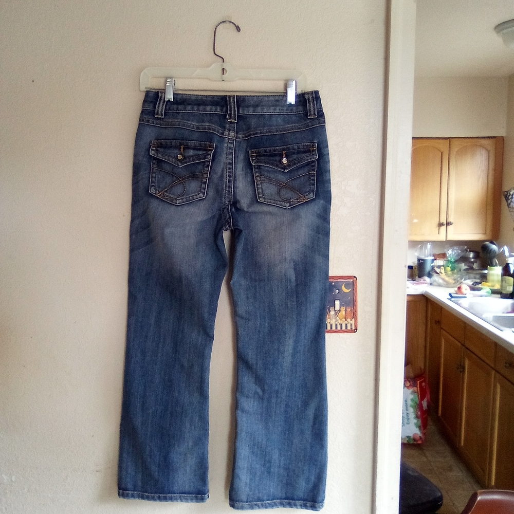INC Denim Jeans 8P Short Length Boot Cut